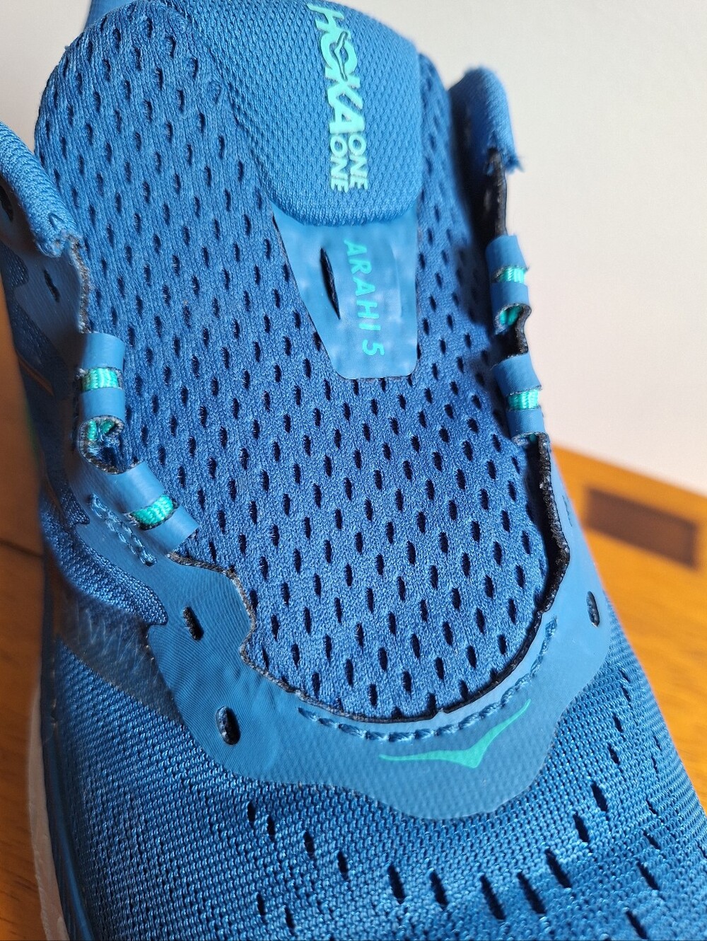 Hoka Arahi 5 Women's Vallarta Blue / Atlantis Size 9B - Picture 7 of 15